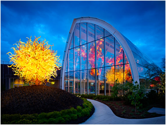 Fiber SenSys, la fibra óptica que protege obras de arte en el museo Chihuly Garden and Glass 