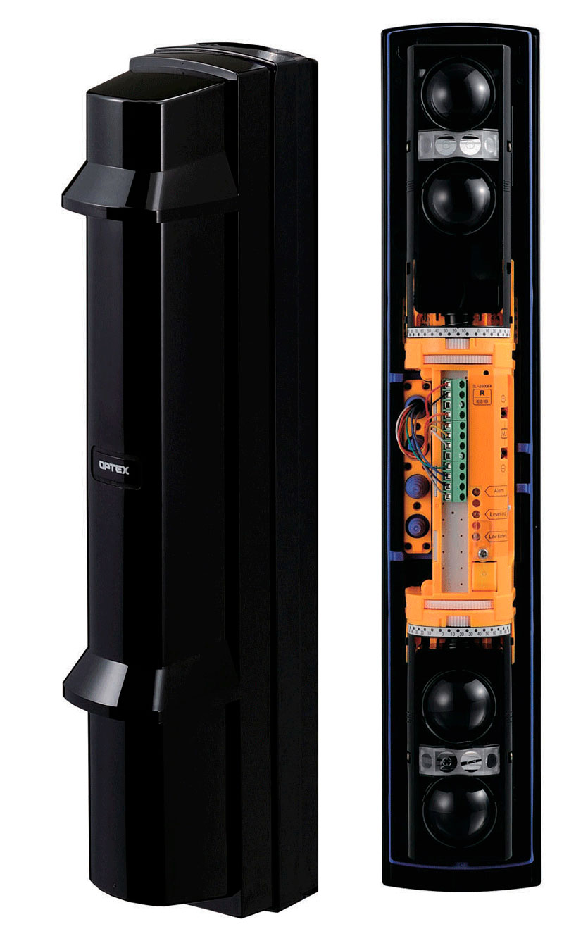 Las barreras de infrarrojos SL-350QFRi de Optex para la protección perimetral antiintrusos Las barreras de infrarrojos SL-350QFRi de Optex para la protección perimetral antiintrusos