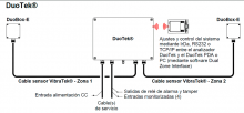 Configuración típica de DuoTek Analyser - Detection Technologies