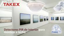 Detectores PIR para interior de TAKEX